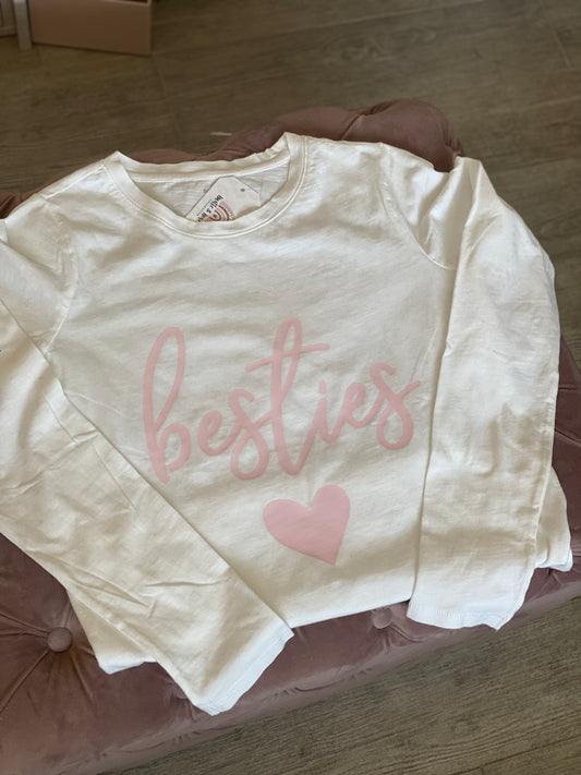 BESTIES long sleeve tshirt