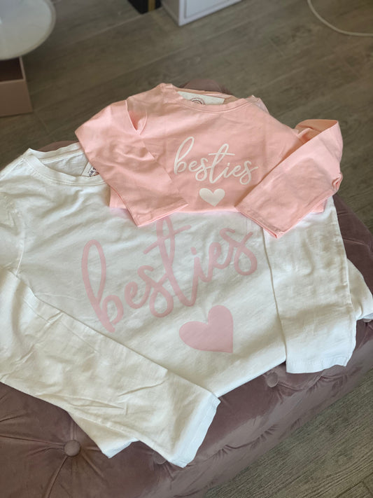 BESTIES long sleeve tshirt